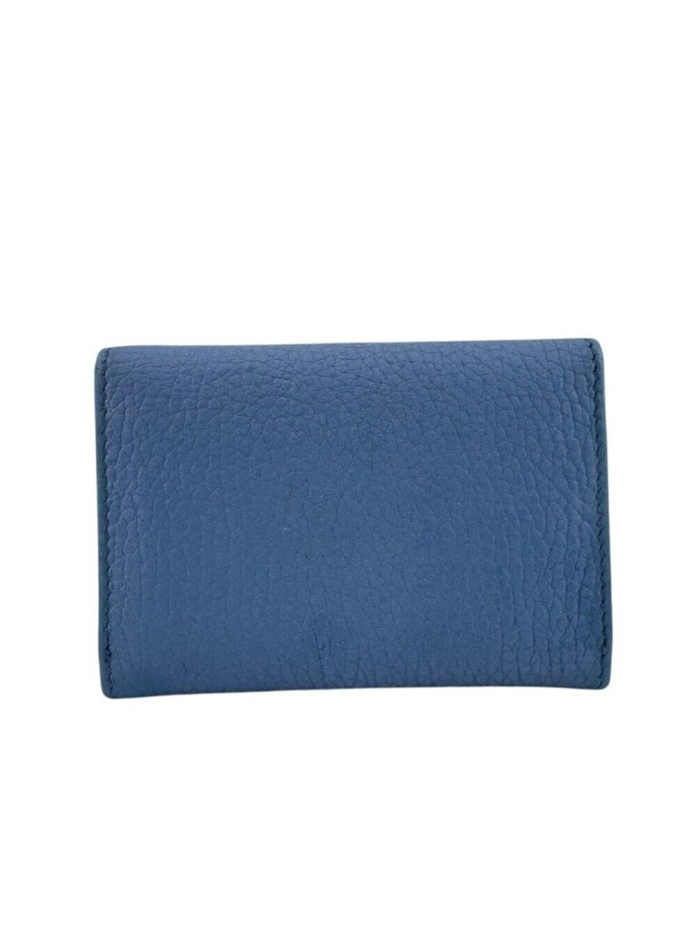 Gucci GG Marmont Perforated Leather Card Case Blue